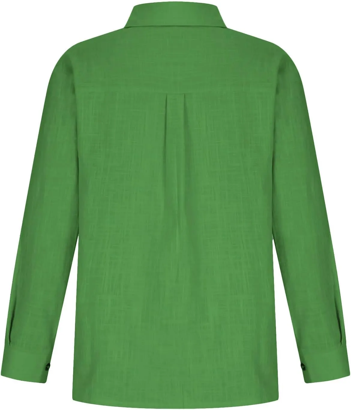 SMIDOW Womens Cotton Linen Button Down Shirt