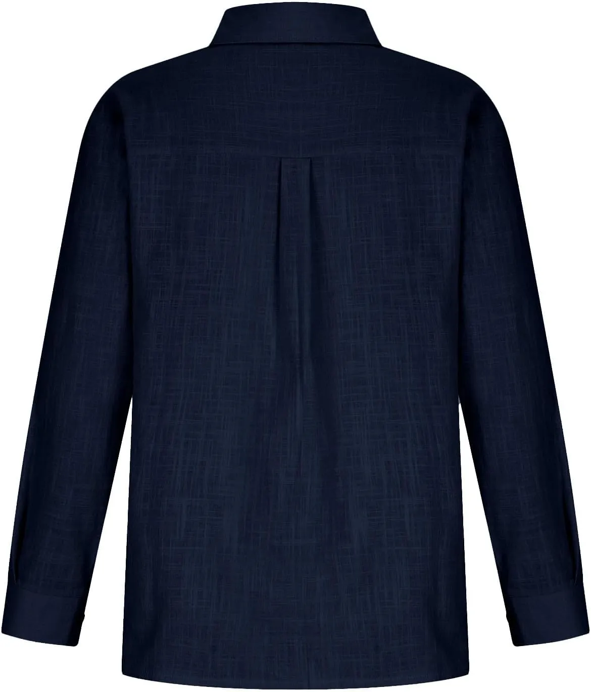 SMIDOW Womens Cotton Linen Button Down Shirt