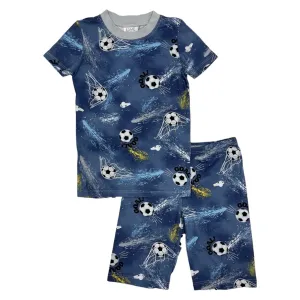 SOCCER TSHIRT AND BOXER SHORTS PJS