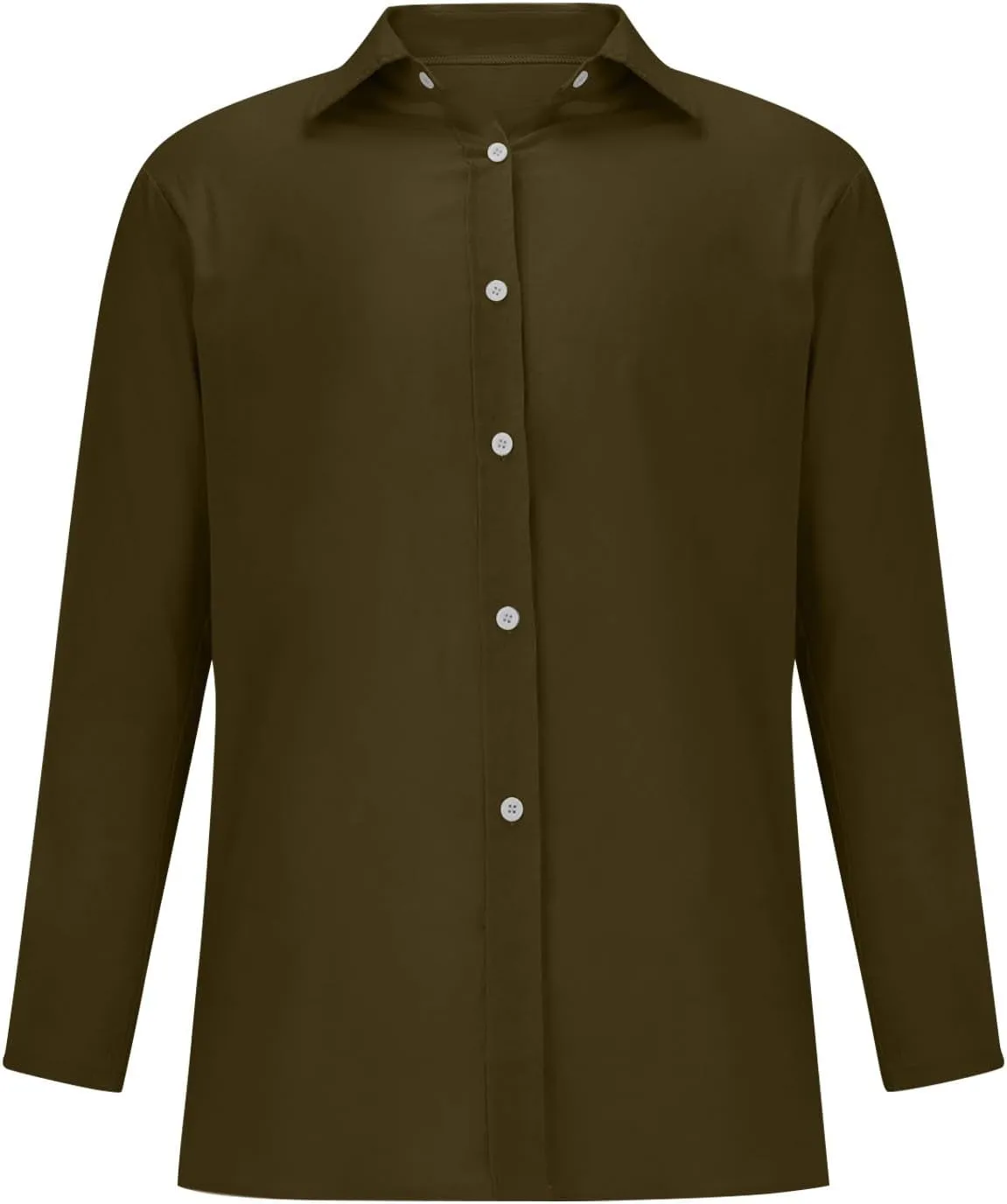 Summer Cotton Linen Shirts for Women Trendy Casual Long Sleeve Button Oversized Tshirts Ladies Work Tops