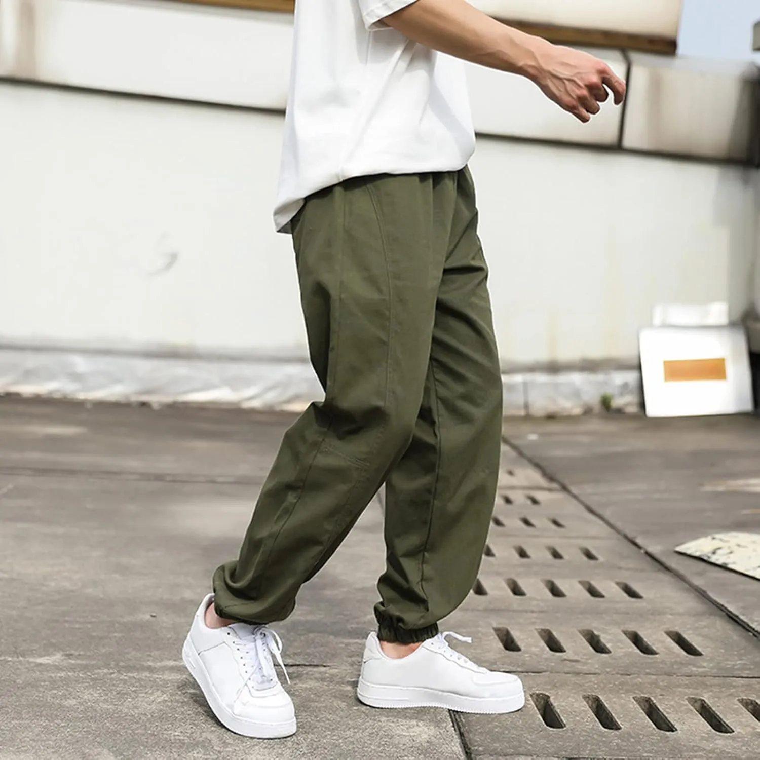 Sweatpants for Men Big and Tall Casual Mens Gifts Cargo Pants Hiking Workout Joggers Lightweight Hiking Work Trousers