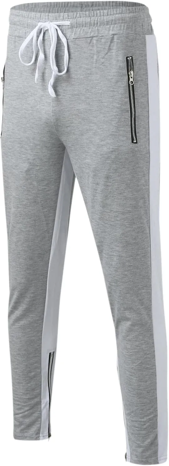 Sweatpants for Men Big and Tall Casual Mens Gifts Cargo Pants Hiking Workout Joggers Pants Fleece Joggers Sweat Pants