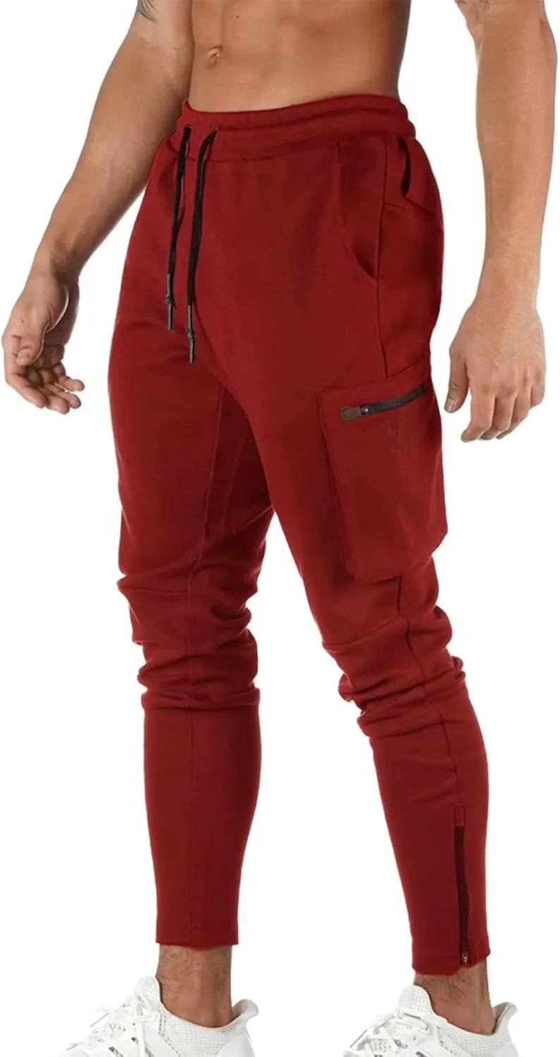 Sweatpants for Men Big and Tall Casual Mens Gifts Cargo Pants Hiking Workout Joggers Sports Pants Drawstring Trousers