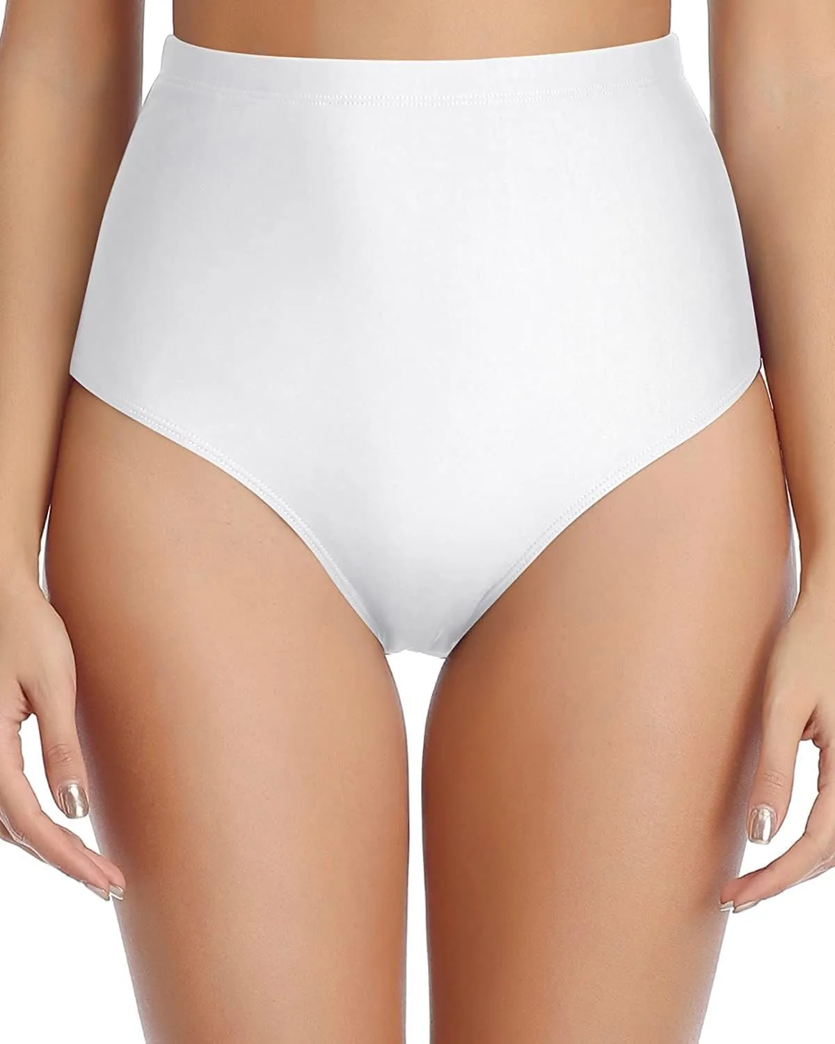 Tempt Me Women Retro High Waisted Bikini Bottoms Tummy Control Swimsuit Bottoms