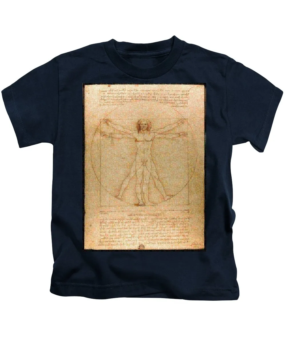 Tribute to Leonardo - Kids T-Shirt
