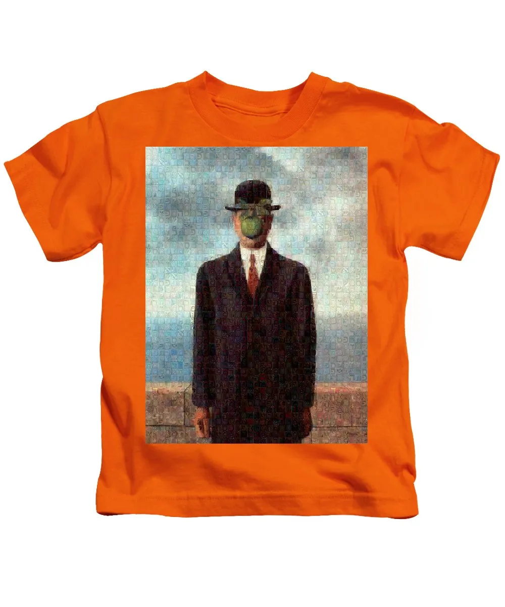 Tribute to MAgritte - Kids T-Shirt