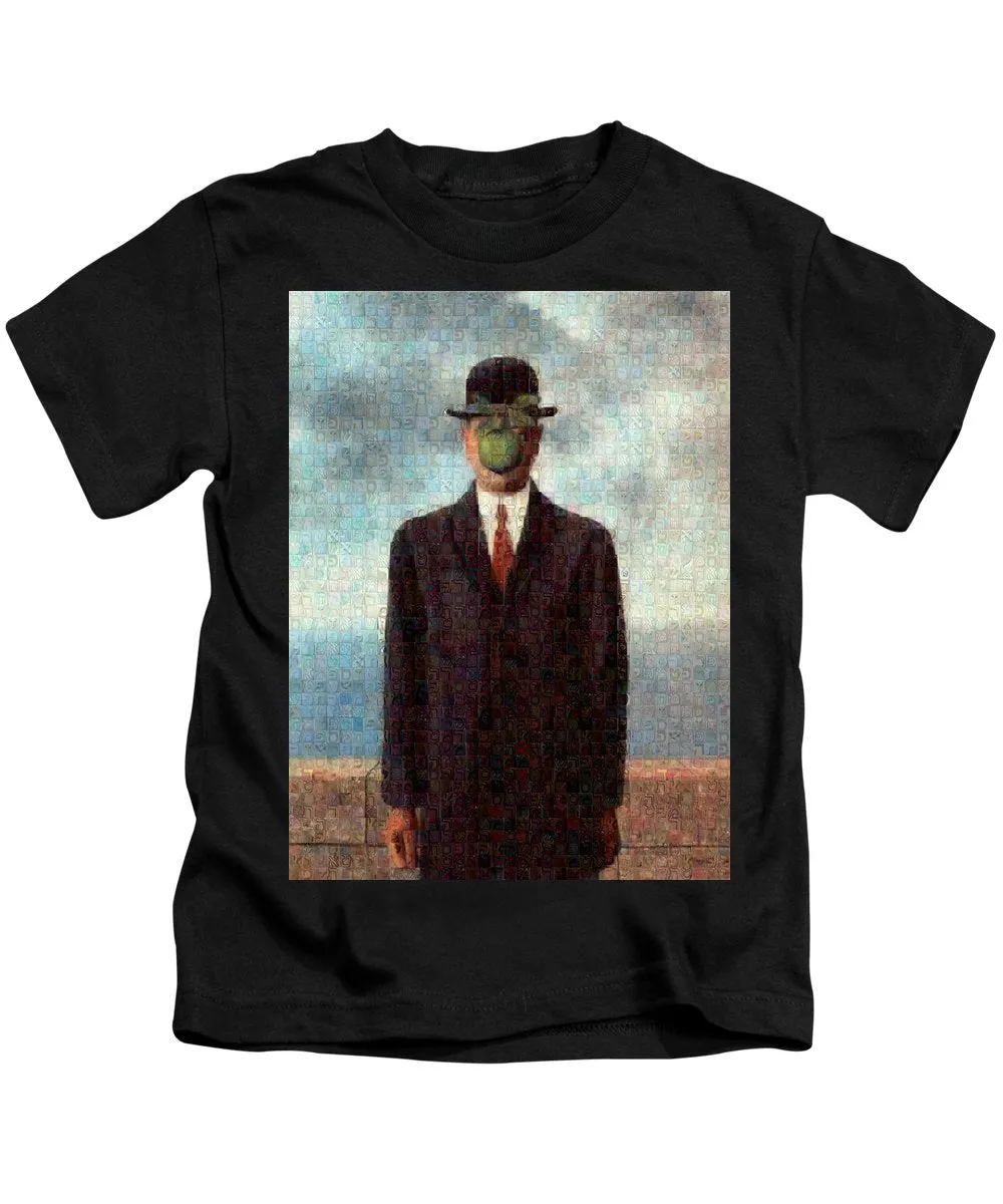 Tribute to MAgritte - Kids T-Shirt
