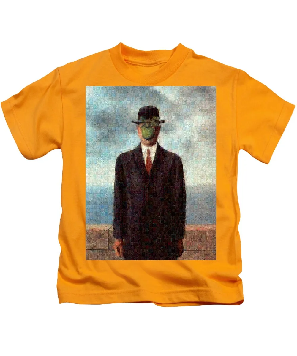 Tribute to MAgritte - Kids T-Shirt