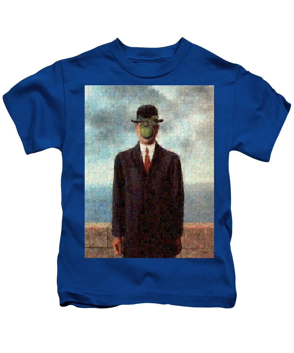 Tribute to MAgritte - Kids T-Shirt