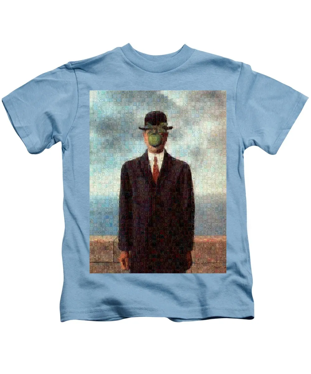 Tribute to MAgritte - Kids T-Shirt