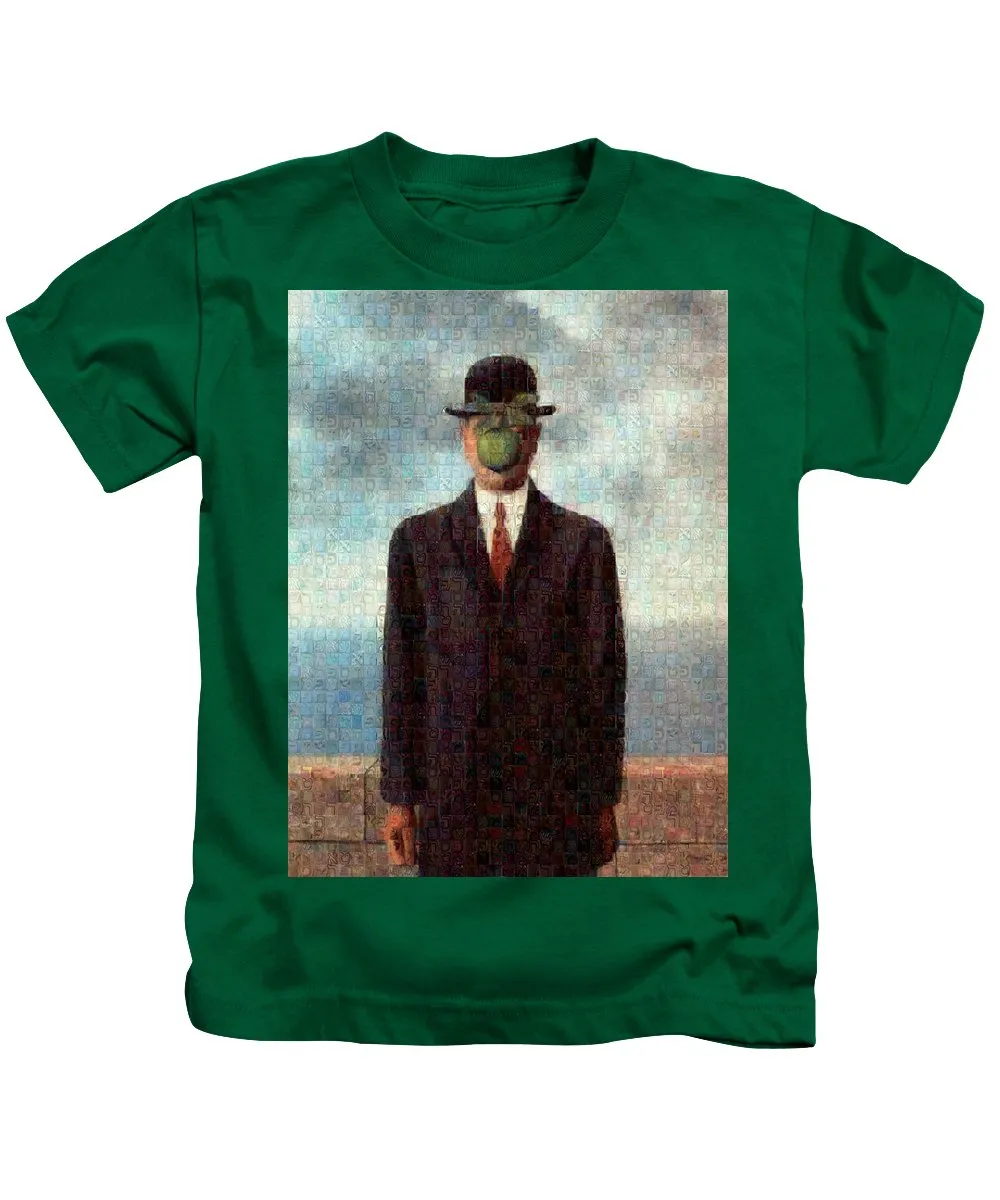 Tribute to MAgritte - Kids T-Shirt