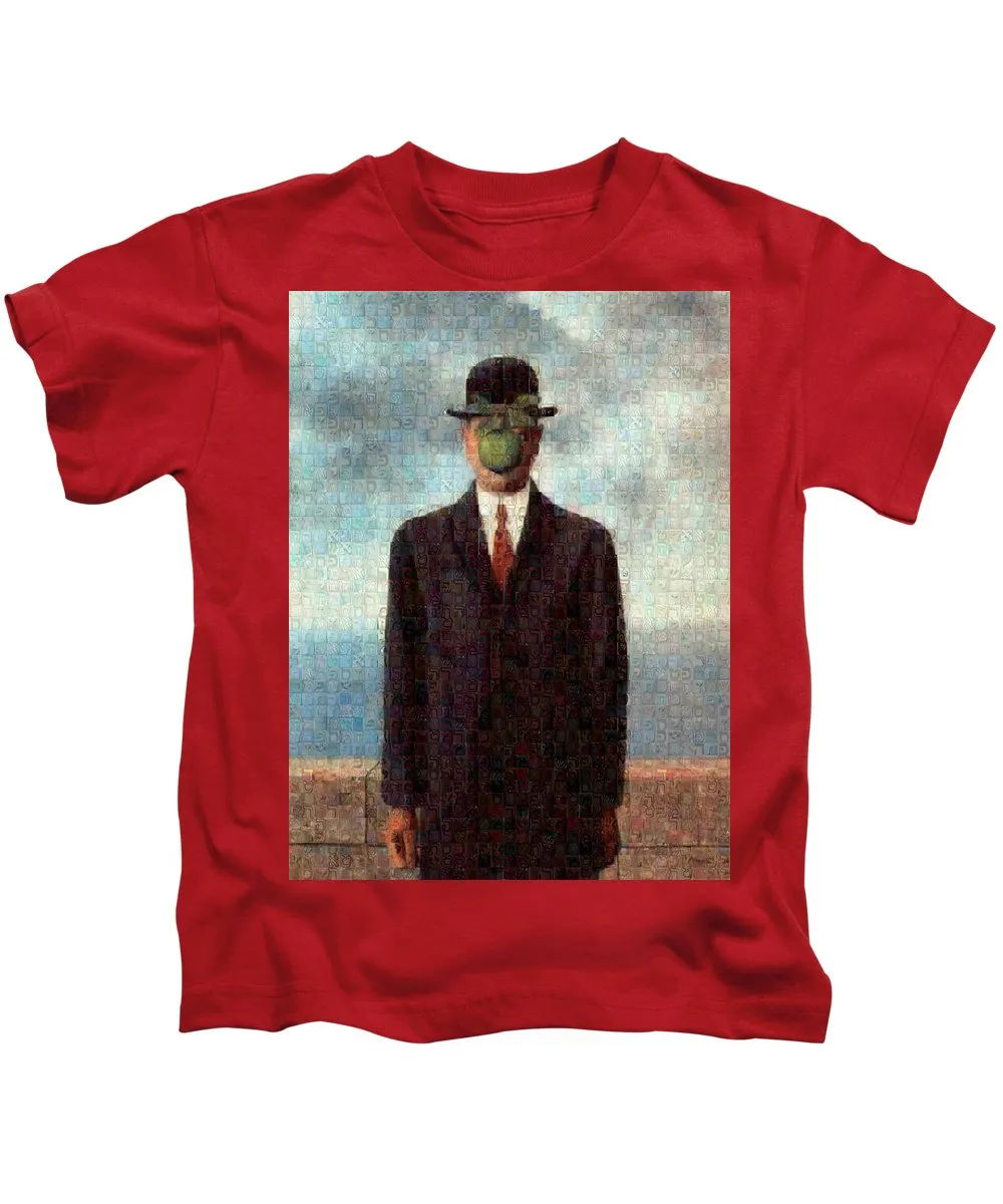 Tribute to MAgritte - Kids T-Shirt