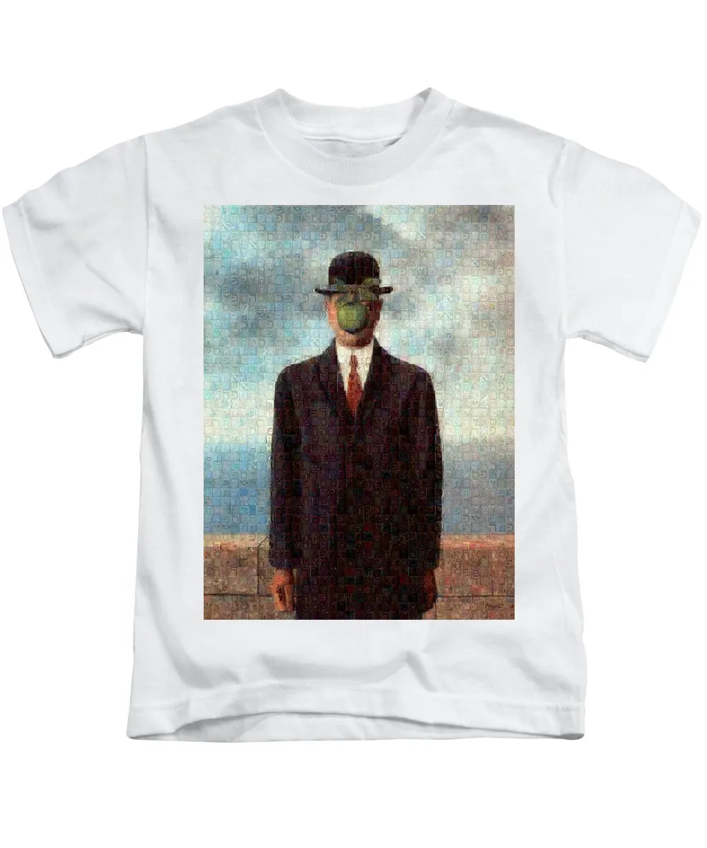 Tribute to MAgritte - Kids T-Shirt