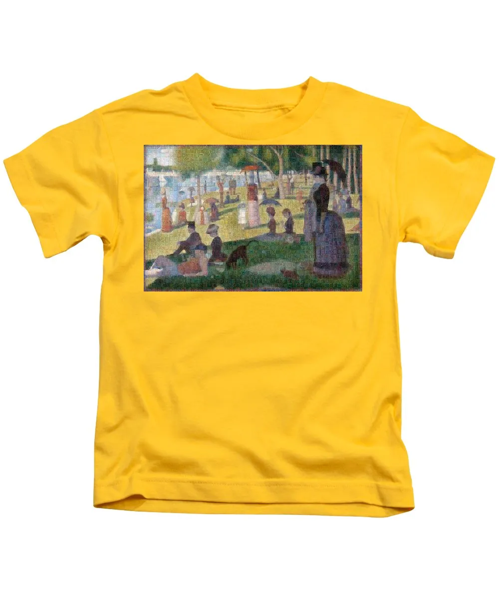 Tribute to Seurat - Kids T-Shirt