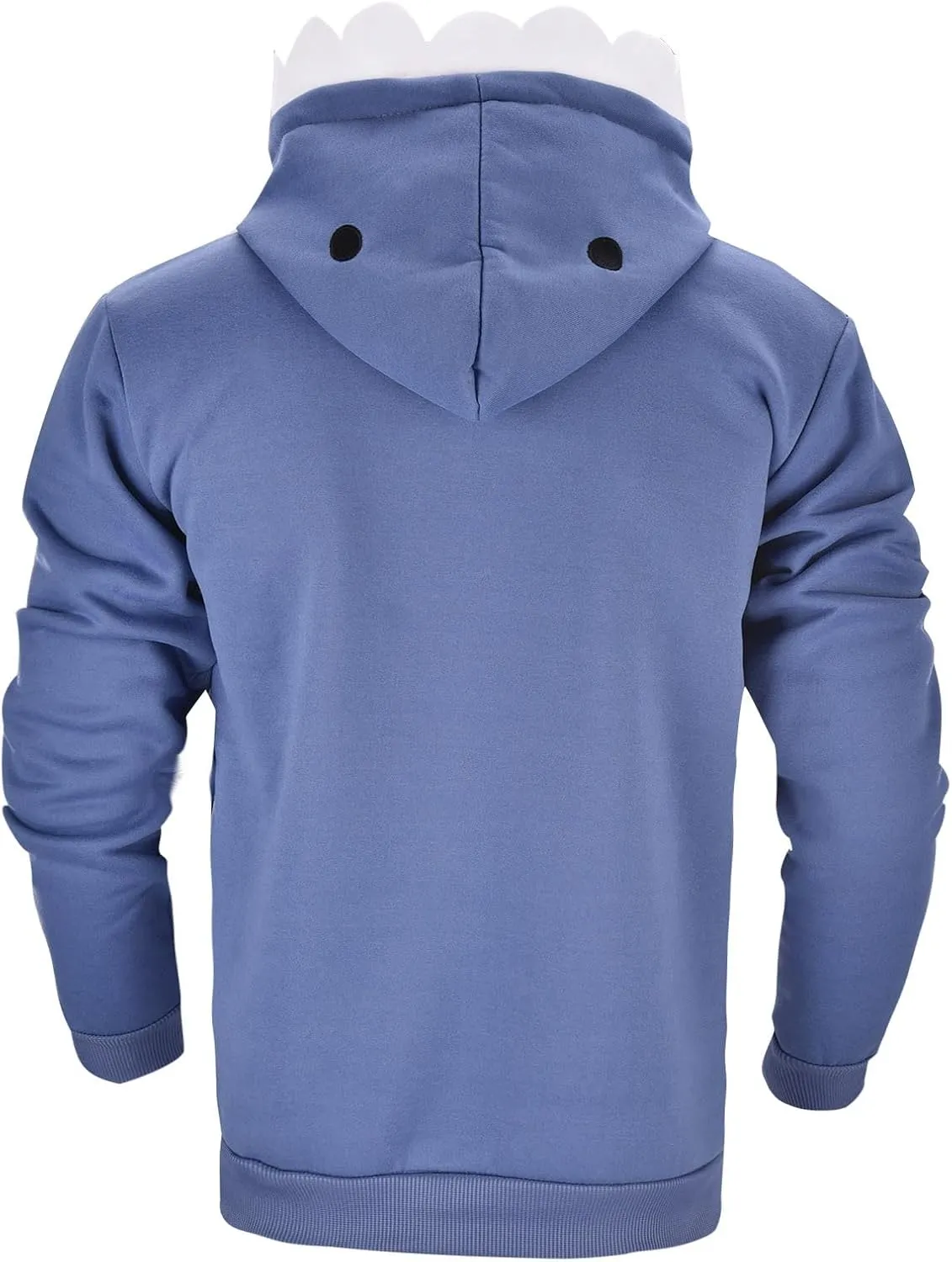 TUQIDEWU Mens Hoodies, Women's Cute Shark Hoodies Unisex Hoodies Long Sleeve Hooded Cartoon Animal Pullover Sweatshirts Tops