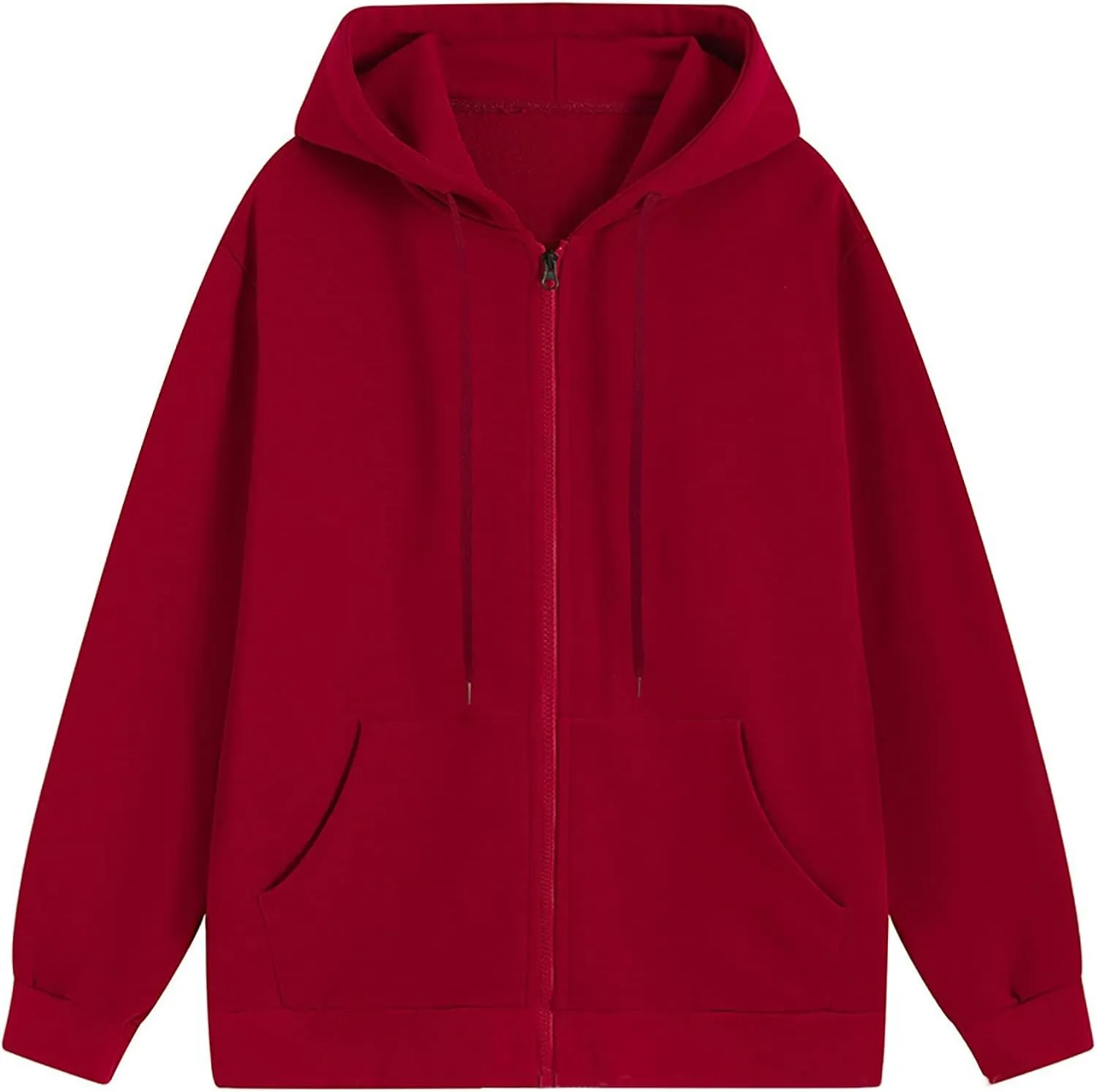 TUQIDEWU Zip Up Hoodie Men, Hoodies for Men Pullover Men's Zip-up Hoodie Oversized Hoodie Sweatshirt with Pockets for Men
