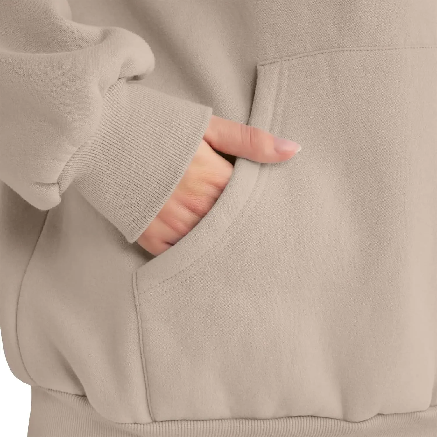 Two Piece Sets for Women Fall Solid Oversized Sweatsuit Sets Long Sleeve Hoodies Fall Outfits with Sweatpants Sets