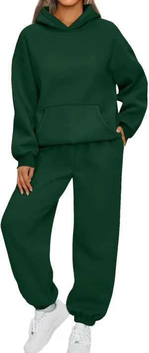 Two Piece Sets for Women Sweatsuits Lounge Sets Hoodies and Pants Sets Jogger Track Suits Matching Sweat Sets