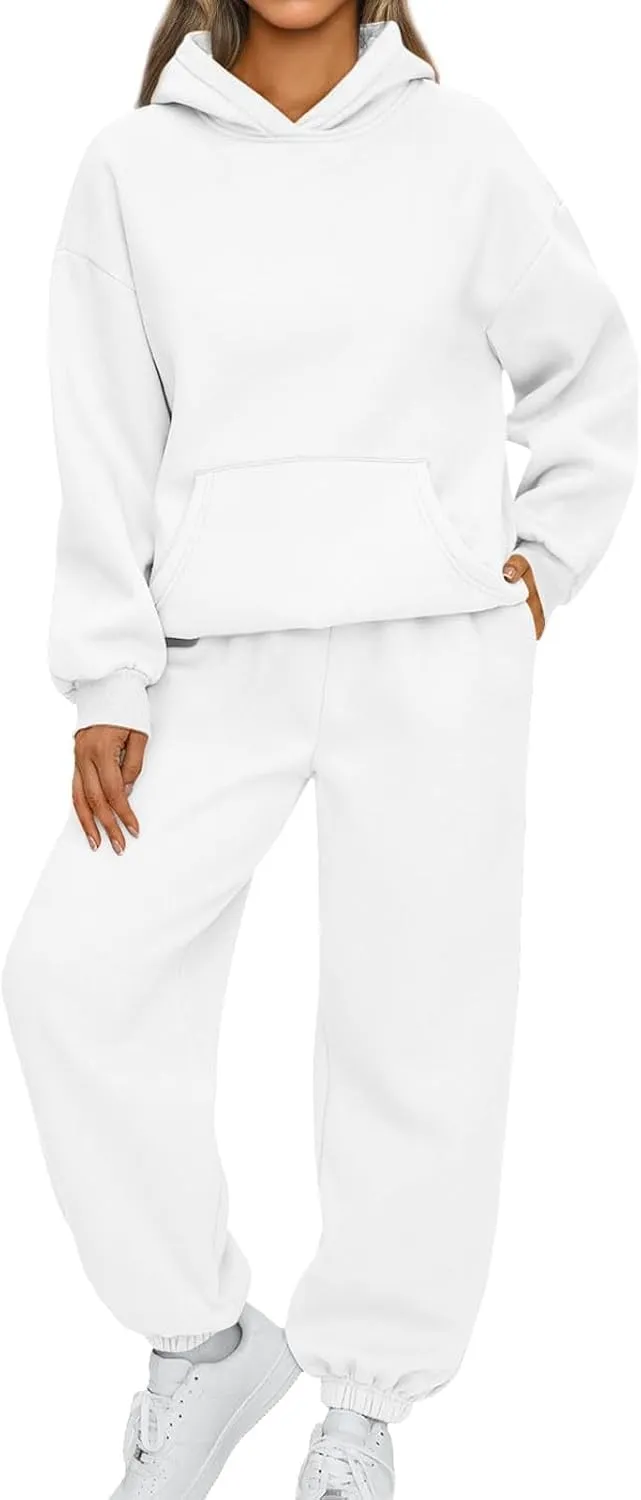 Two Piece Sets for Women Sweatsuits Lounge Sets Hoodies and Pants Sets Jogger Track Suits Matching Sweat Sets