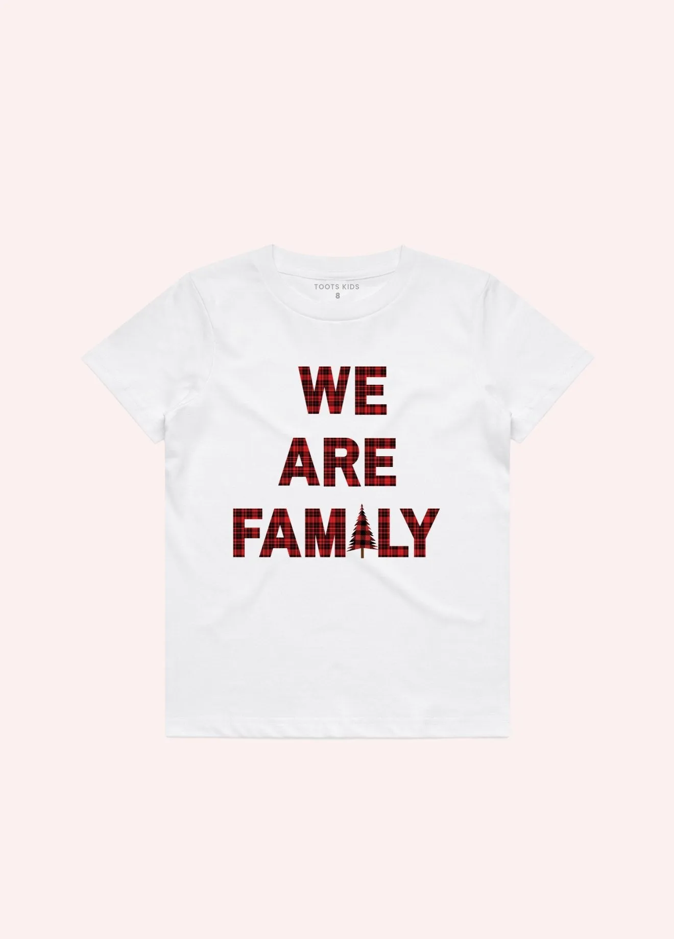 WE ARE FAMILY  KIDS T-SHIRT