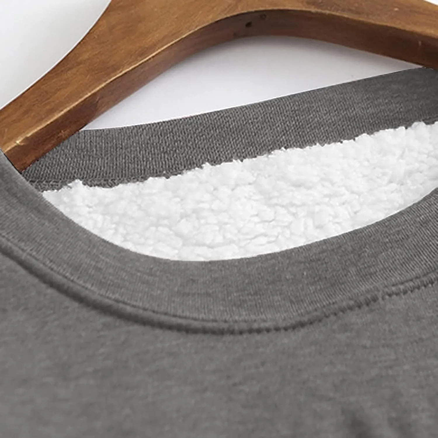 Winter Fleece Lined Warm Shirts for Women Solid Color Raglan Long Sleeve Crewneck Tunic Tees Casual Thermal Top
