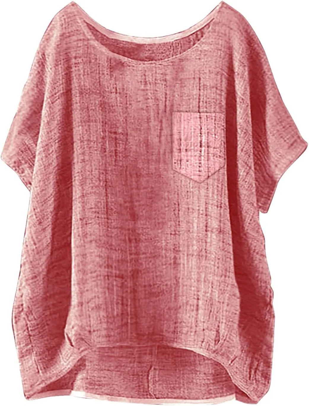 Women Linen Button Down Shirt Down Short Sleeve Top T Shirt Loose Fit V Neck Button Down Henley Shirts