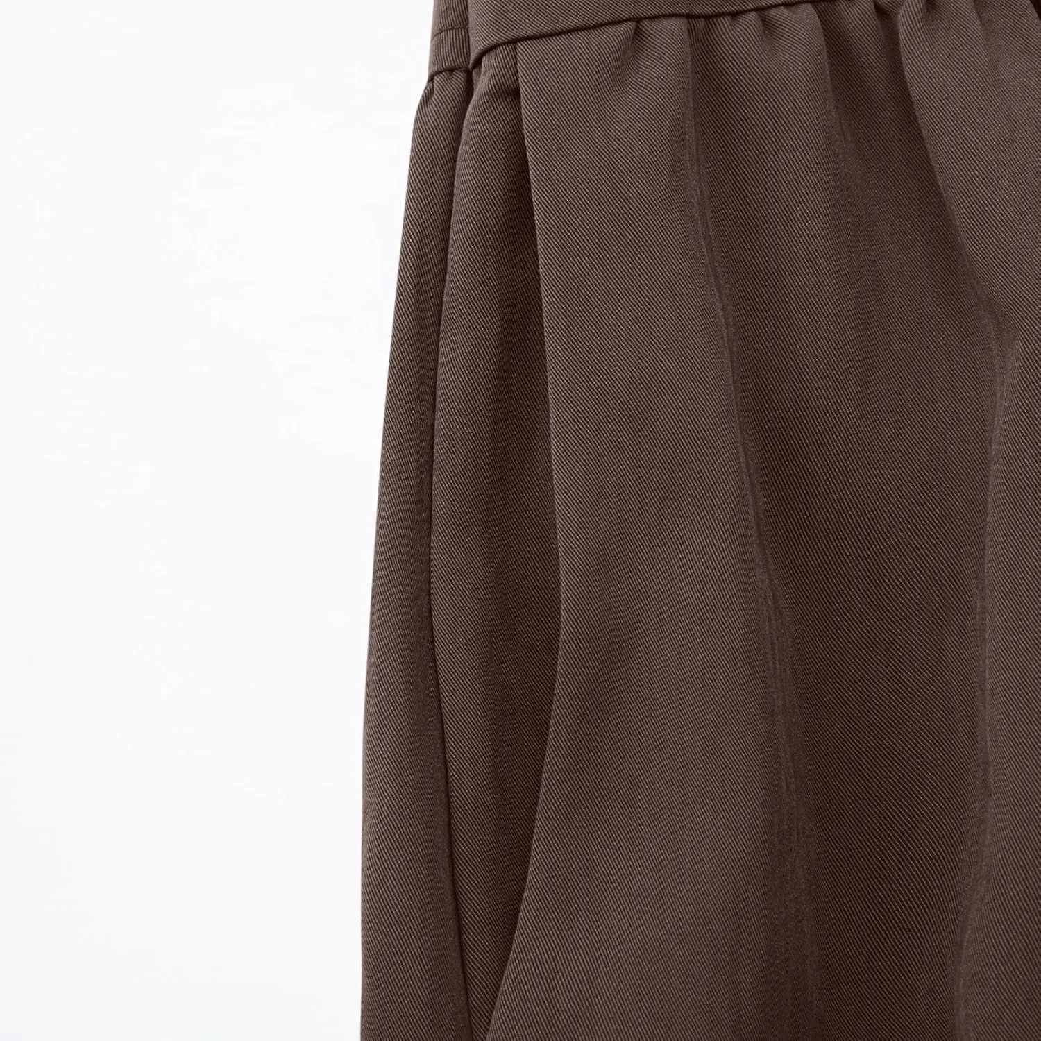 Women Maxi Skirt Spring Boho Elastic High Waist Pleated A-Line Flowy Ruffle Swing Tiered Long Beach Skirt Dresses