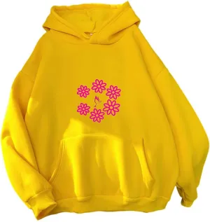 Women Oversized Half Zip Pullover Cropped Hoodies Teen Girls Clothes Drawstring Hoodies Tops Athletic Workout