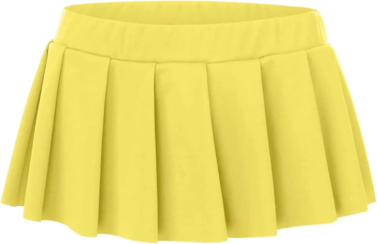 Women Sexy Role Play Pleated Mini Skirt Ruffle Lingerie for Schoolgirl Miniskirt Faux Leather Pleated Skirt