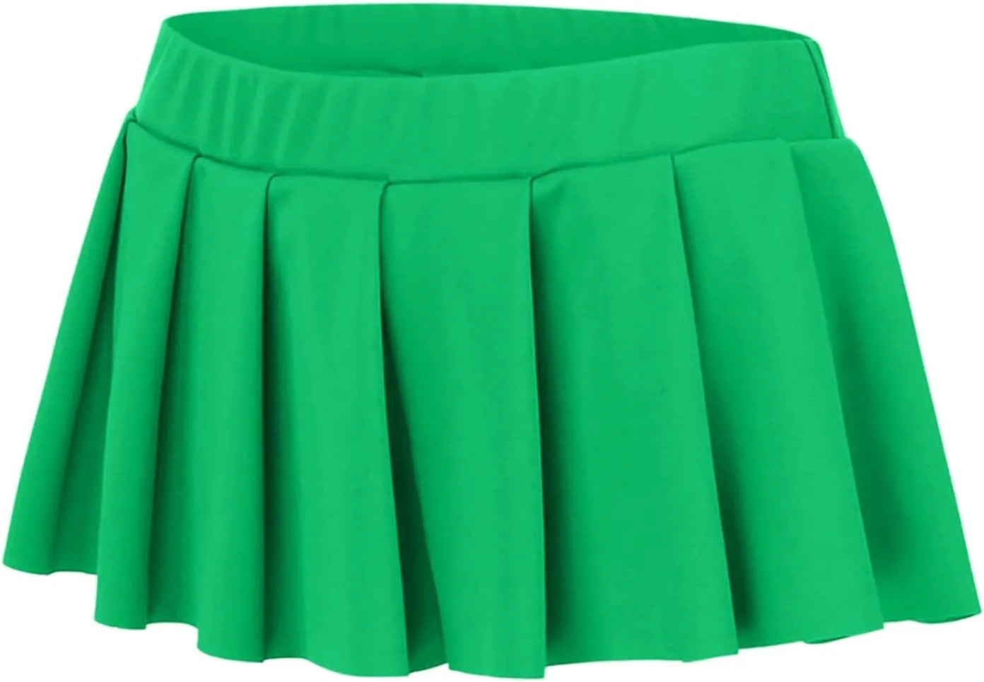 Women Sexy Role Play Pleated Mini Skirt Ruffle Lingerie for Schoolgirl Miniskirt Faux Leather Pleated Skirt