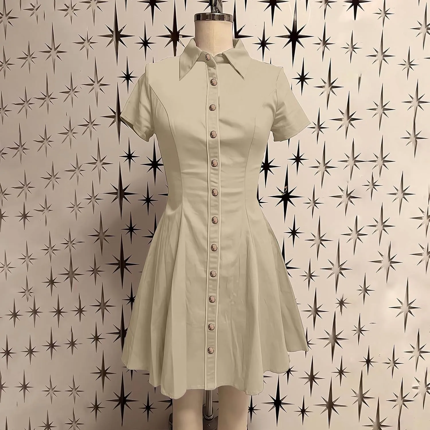 Womens 1950s Retro Rockabilly Dress Cap Sleeve Vintage Swing Dress Bodycon Club Party Short Dresses 2025 Summer Cocktail Prom