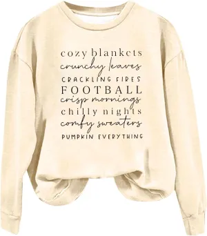 Womens Cute Hoodies Long Sleeve Drawstring Sweatshirts Casual Oversized Sweatshirt Fashion Cropped Pullover Tops