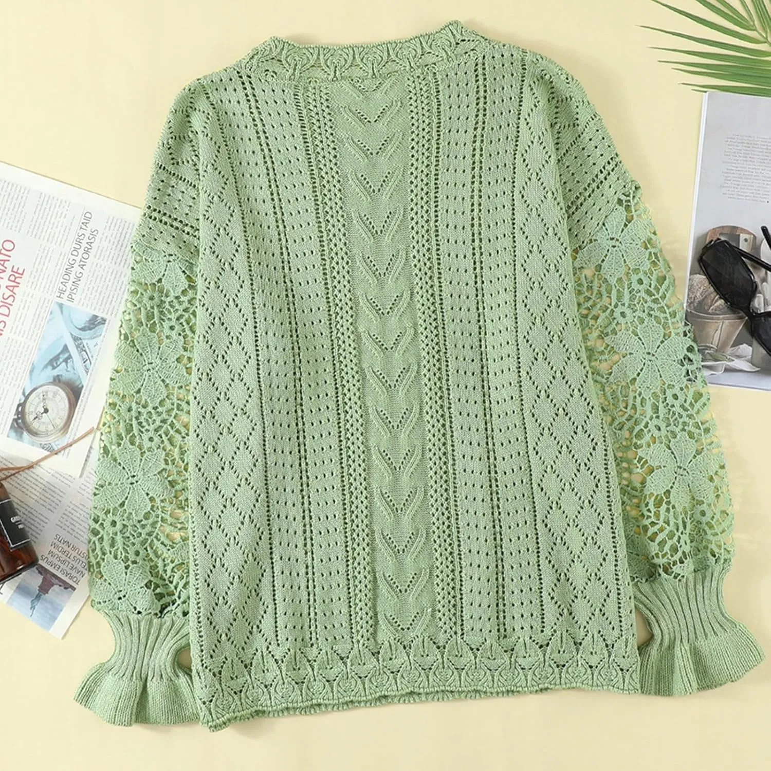 Women's Elegant Pullover Sweater Mock Neck Slim Fit Long Sleeve Knitted Ribbed Chunky Vacation Jumper Tops