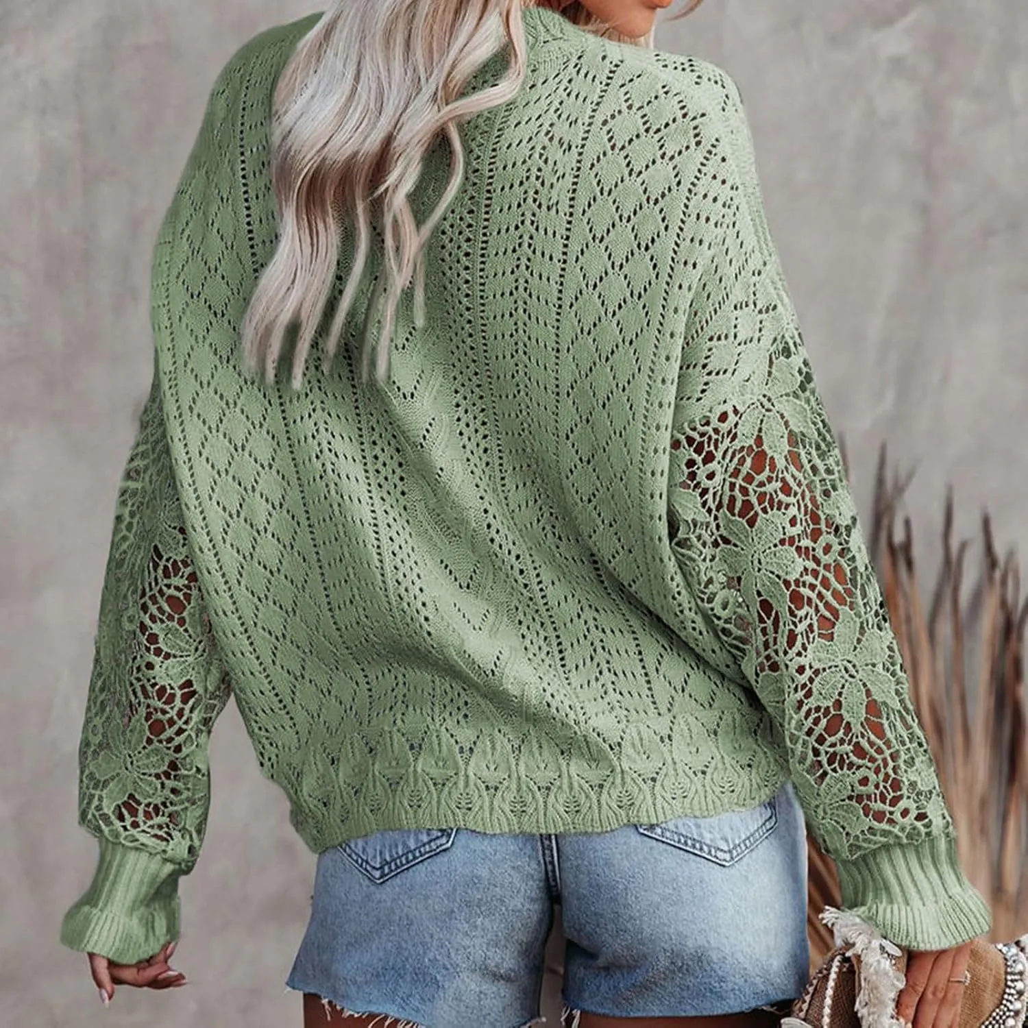 Women's Elegant Pullover Sweater Mock Neck Slim Fit Long Sleeve Knitted Ribbed Chunky Vacation Jumper Tops