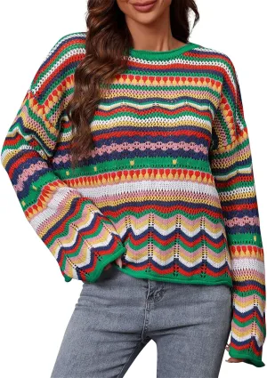 Women's Fall Mock Neck Cropped Sweater 2024 Long Sleeve Soft Trendy Ribbed Knit Cute Ladies Pullover Jumper Tops