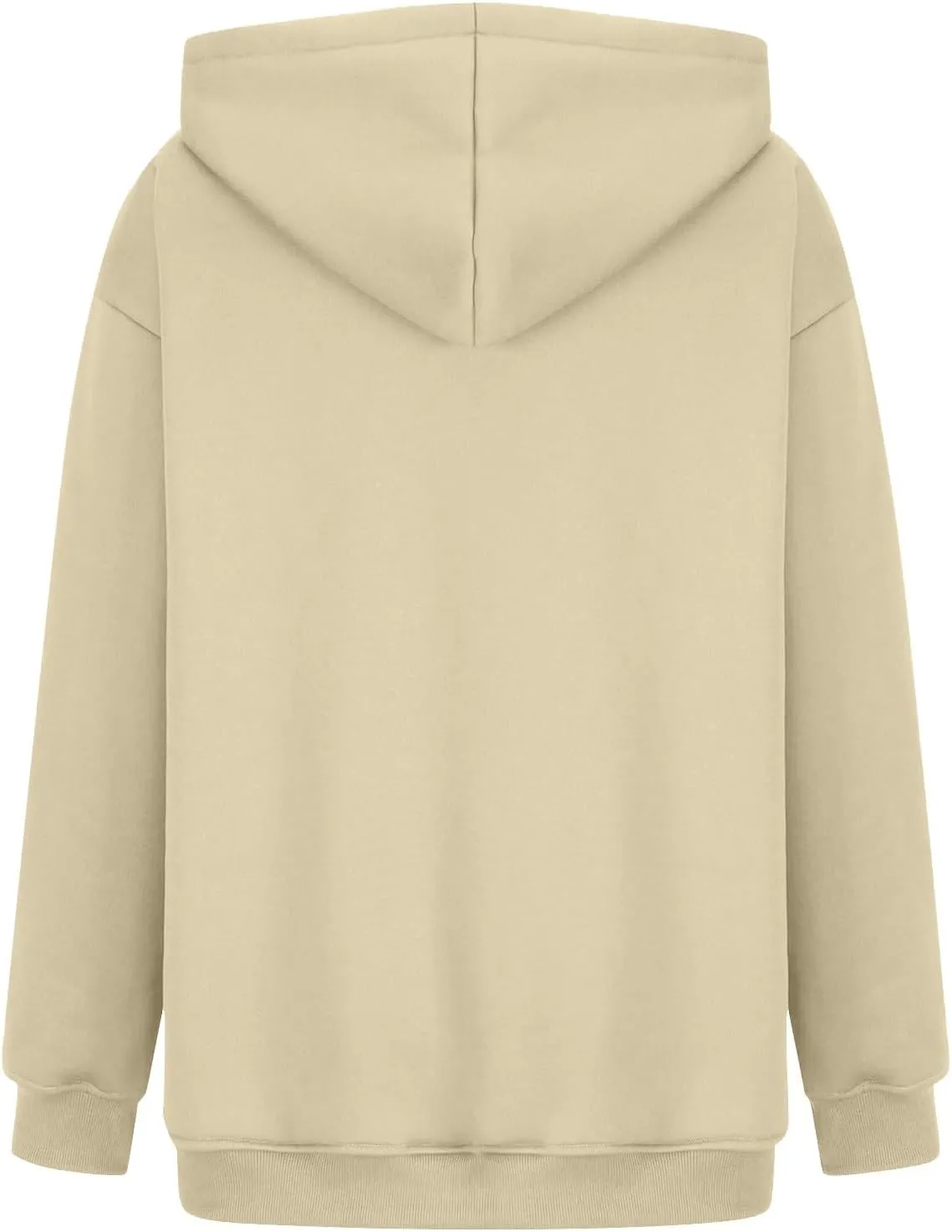 Womens Hoodies Oversized Sweatshirts Long Sleeve Fleece Hooded Sweatshirt Casual Pullover Top Fall Outfits with Pocket