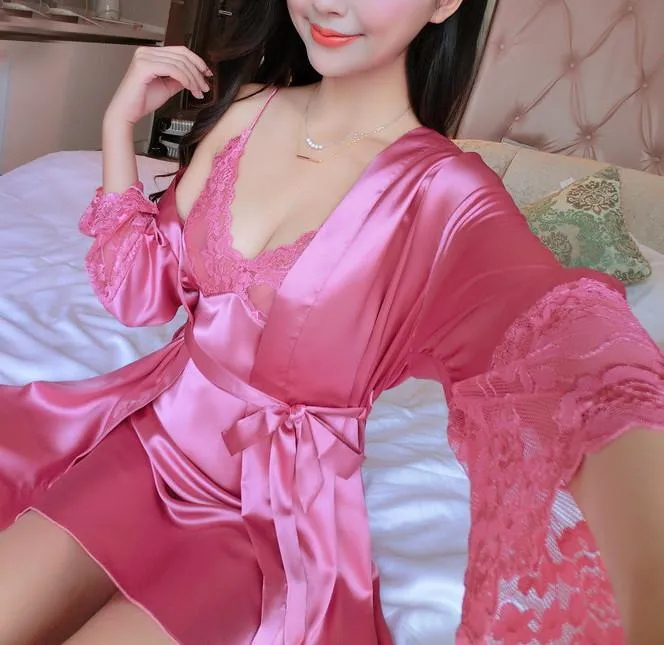 Women's Lace Pajama Set, 2 pcs