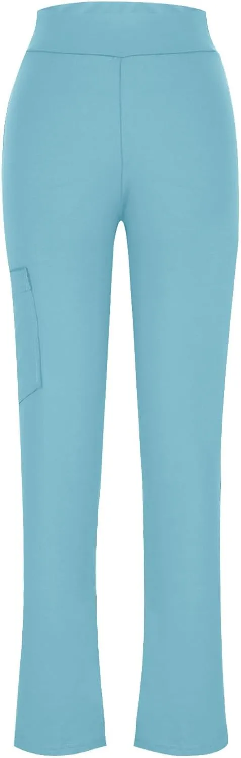 Womens Long Leggings, Plus Size Leggings with Pockets,Ankle Pants for Women,Women Leggings with Pocket