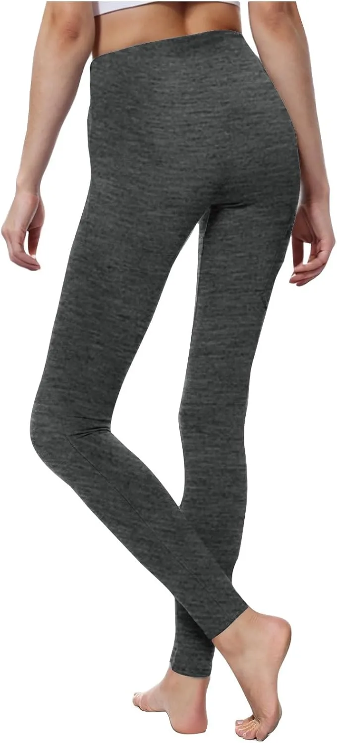 Womens Long Leggings, Plus Size Leggings with Pockets,Ankle Pants for Women,Women Leggings with Pocket