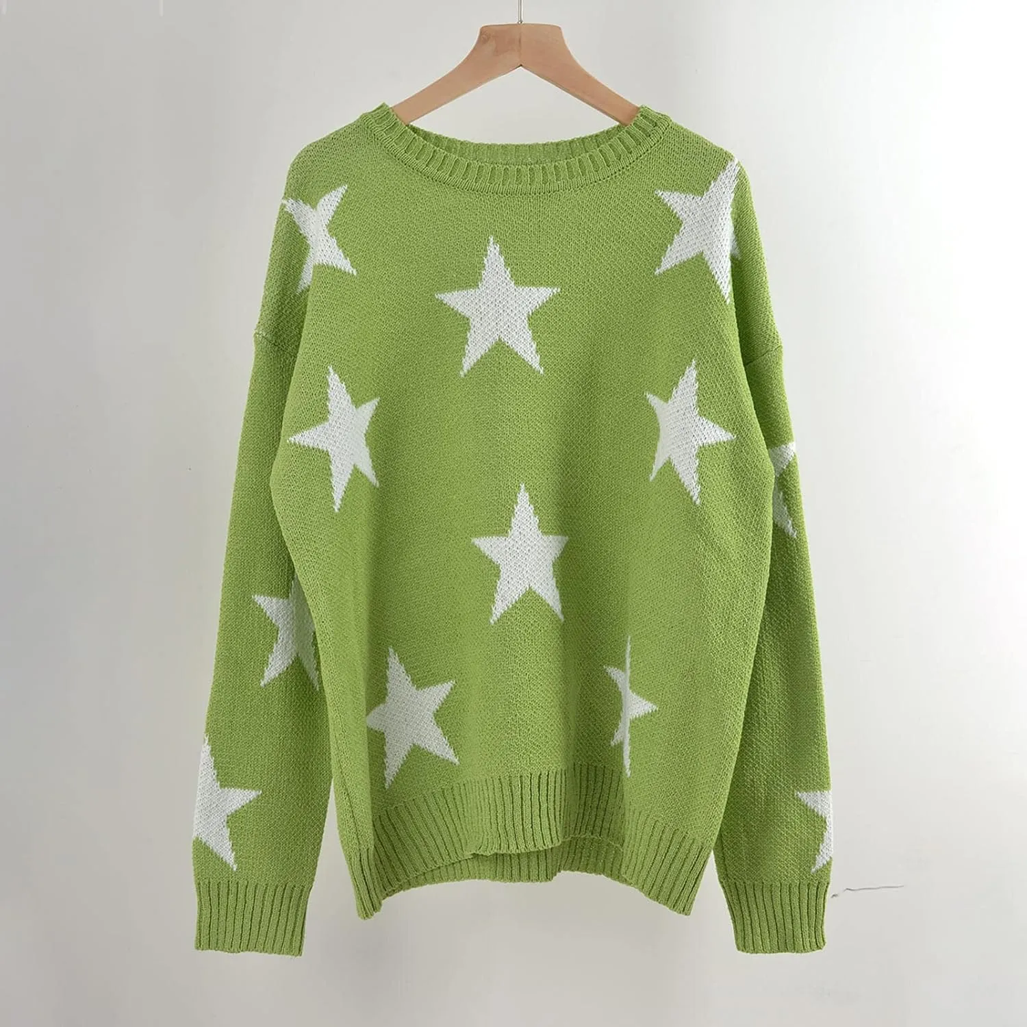 Womens Oversized Turtleneck Long Sleeve Cute Sleeve Sweater Striped Shirt Tops Fall Color Block Pullover Plus Size