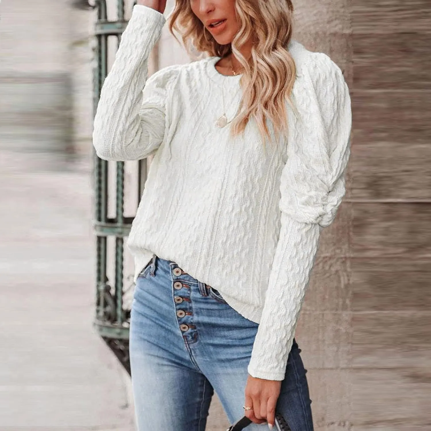 Womens Oversized Turtleneck Long Sleeve Cute Sleeve Sweater Striped Shirt Tops Fall Color Block Pullover Plus Size