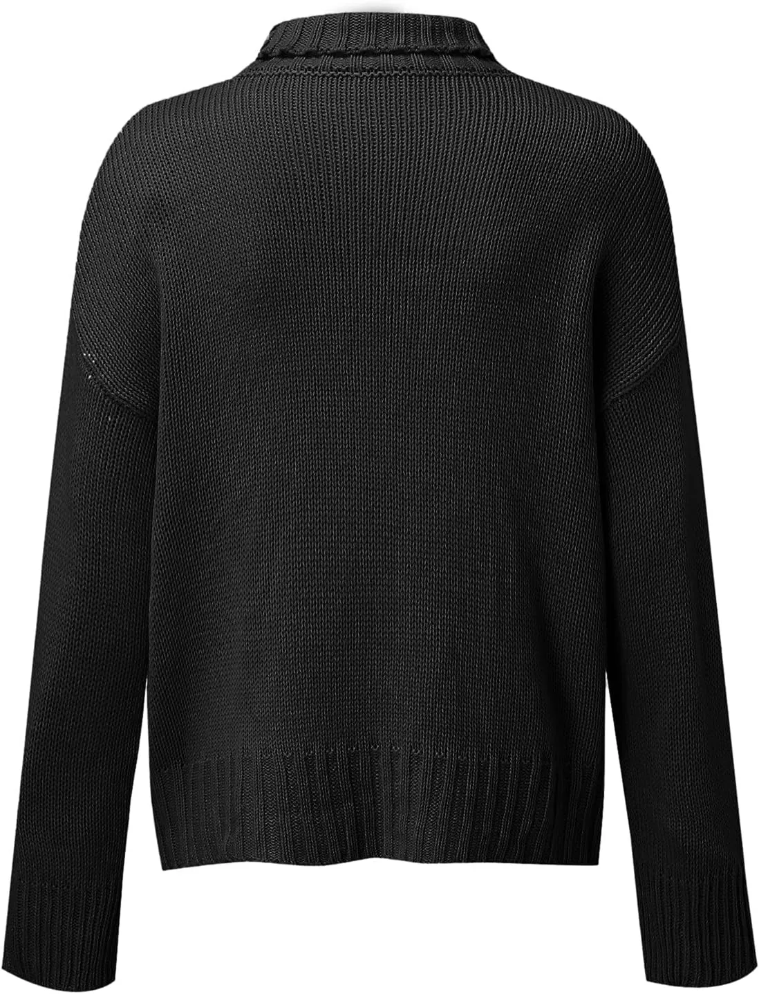 Womens Oversized Turtleneck Long Sleeve Sweater Fall Winter Casual Cable Knit Cozy Soft Slouchy Loose Pullover Jumper Tops