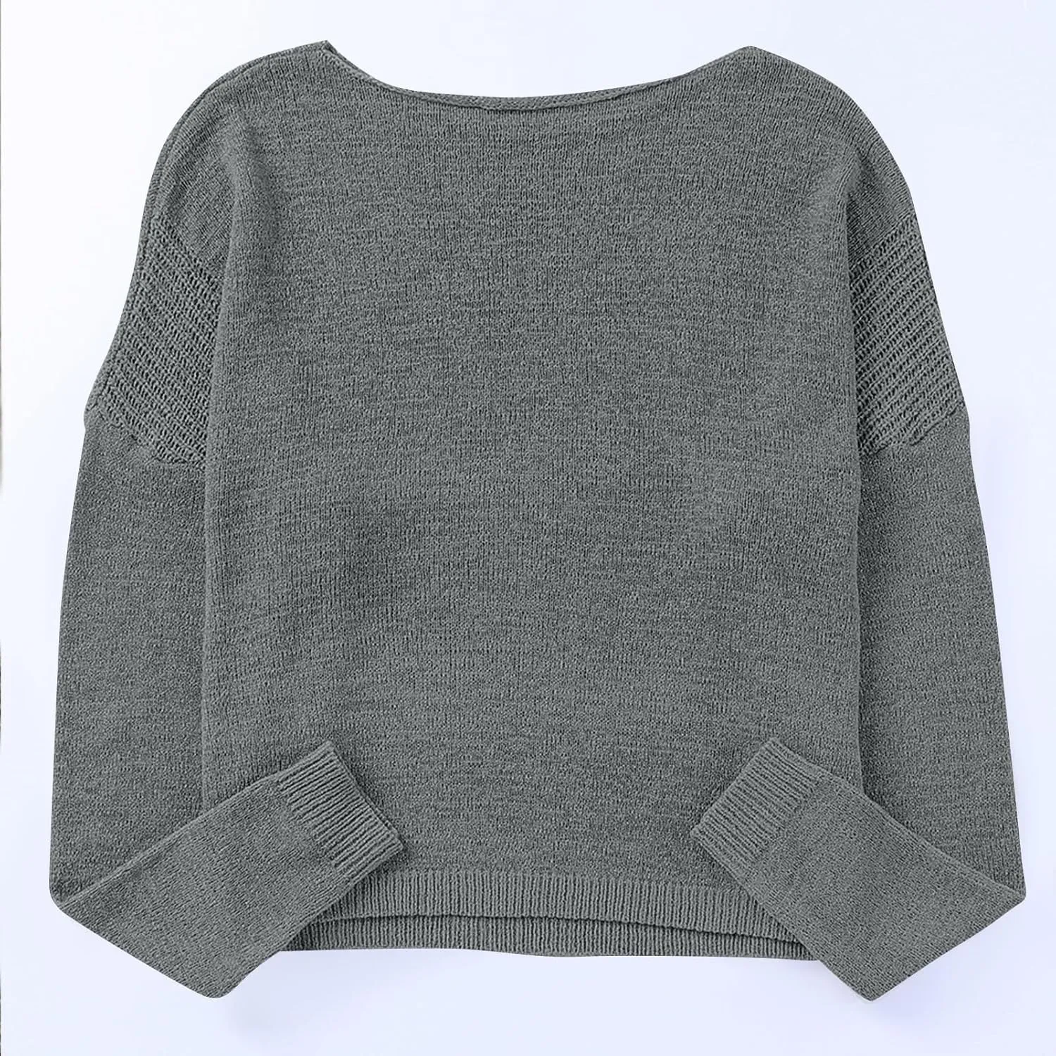 Women's Ribbed Knit Mock Turtleneck Sweater Pullover Tops V Neck Vacation 2024 Fall Striped Color Block Blouse