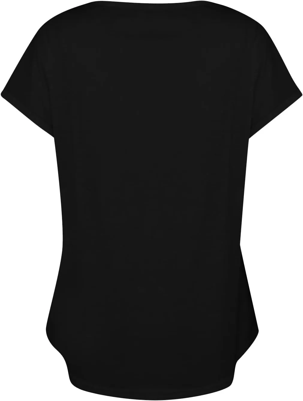 Womens Short Sleeve Dressy Casual Tshirt Loose Button Decor Summer Tunic Blouses