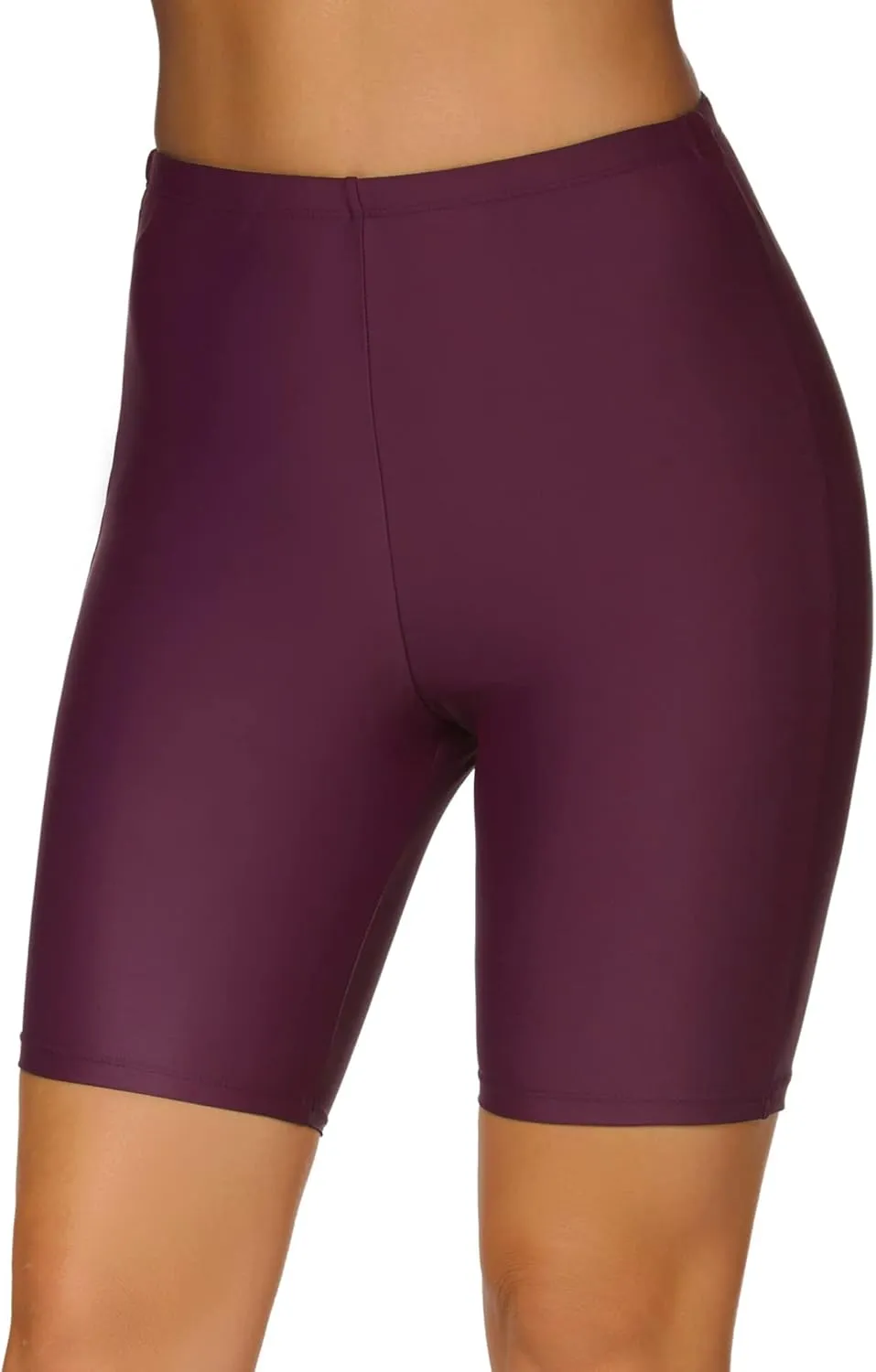 Women's Swim Shorts High Waisted Board Shorts UPF 50  Bathing Suit Bottoms Swimsuit Boyshorts Bottoms