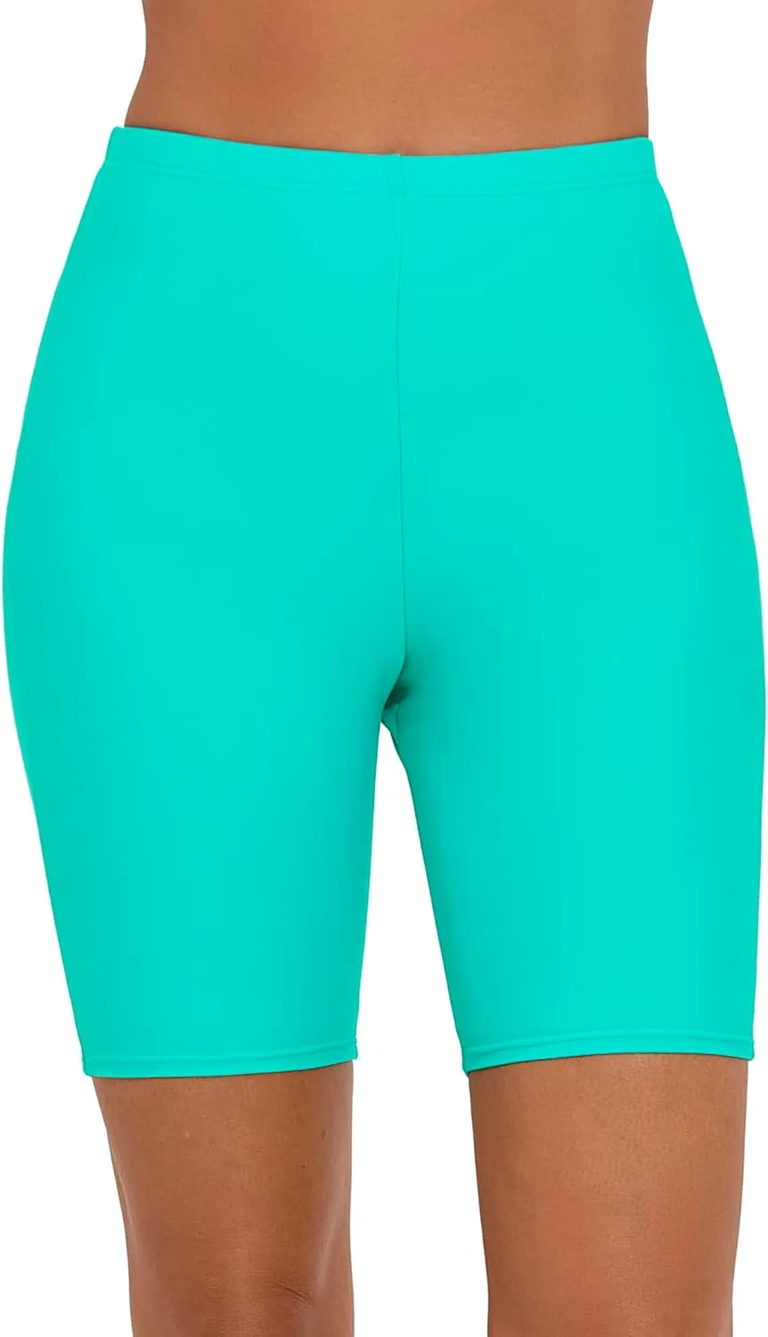 Women's Swim Shorts High Waisted Board Shorts UPF 50  Bathing Suit Bottoms Swimsuit Boyshorts Bottoms