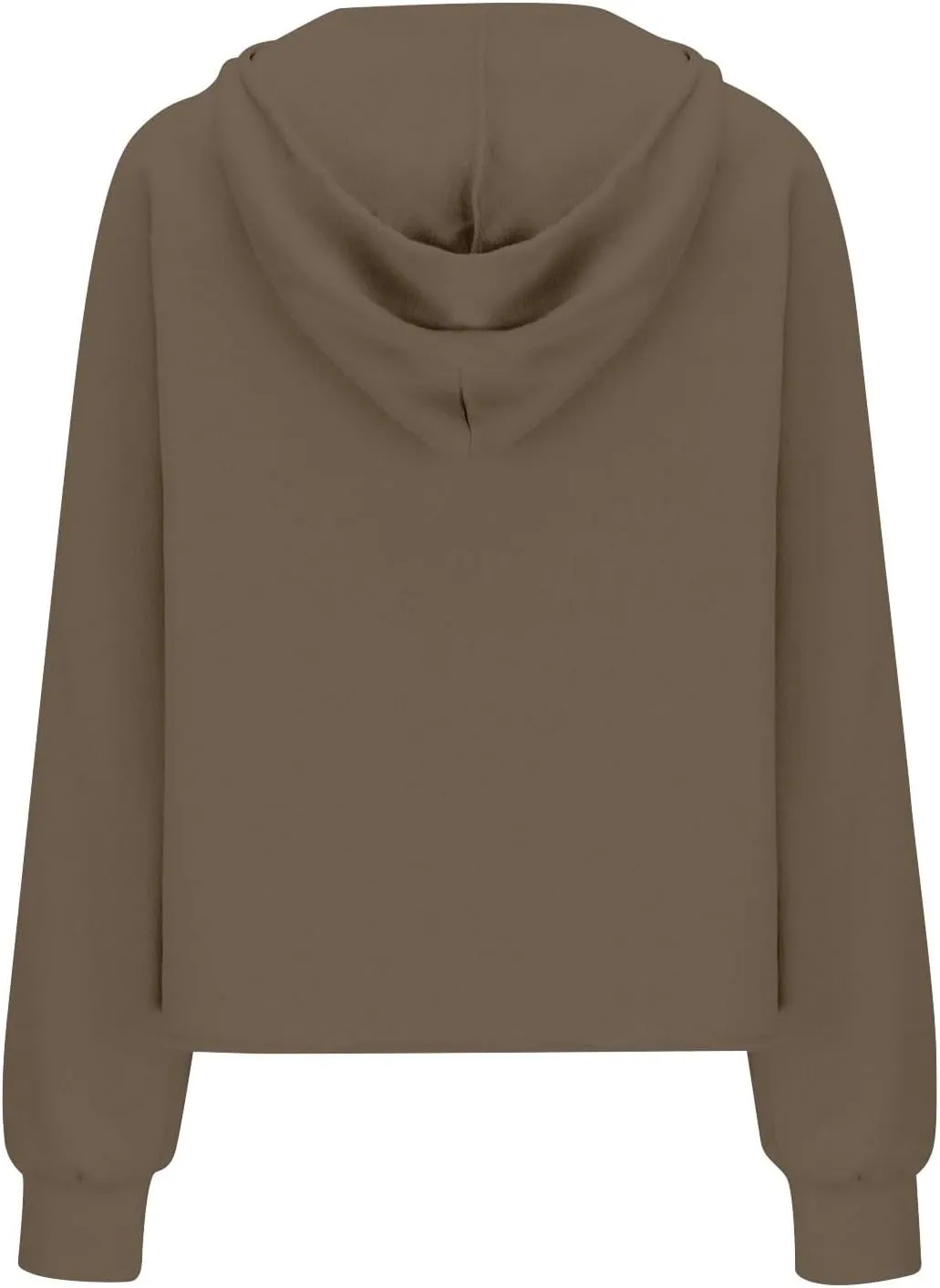 Womens Turtleneck Sweatshirts Solid Color Long Sleeve Pocket Casual Comfy Half Zip Cropped Pullover Fashion 2024