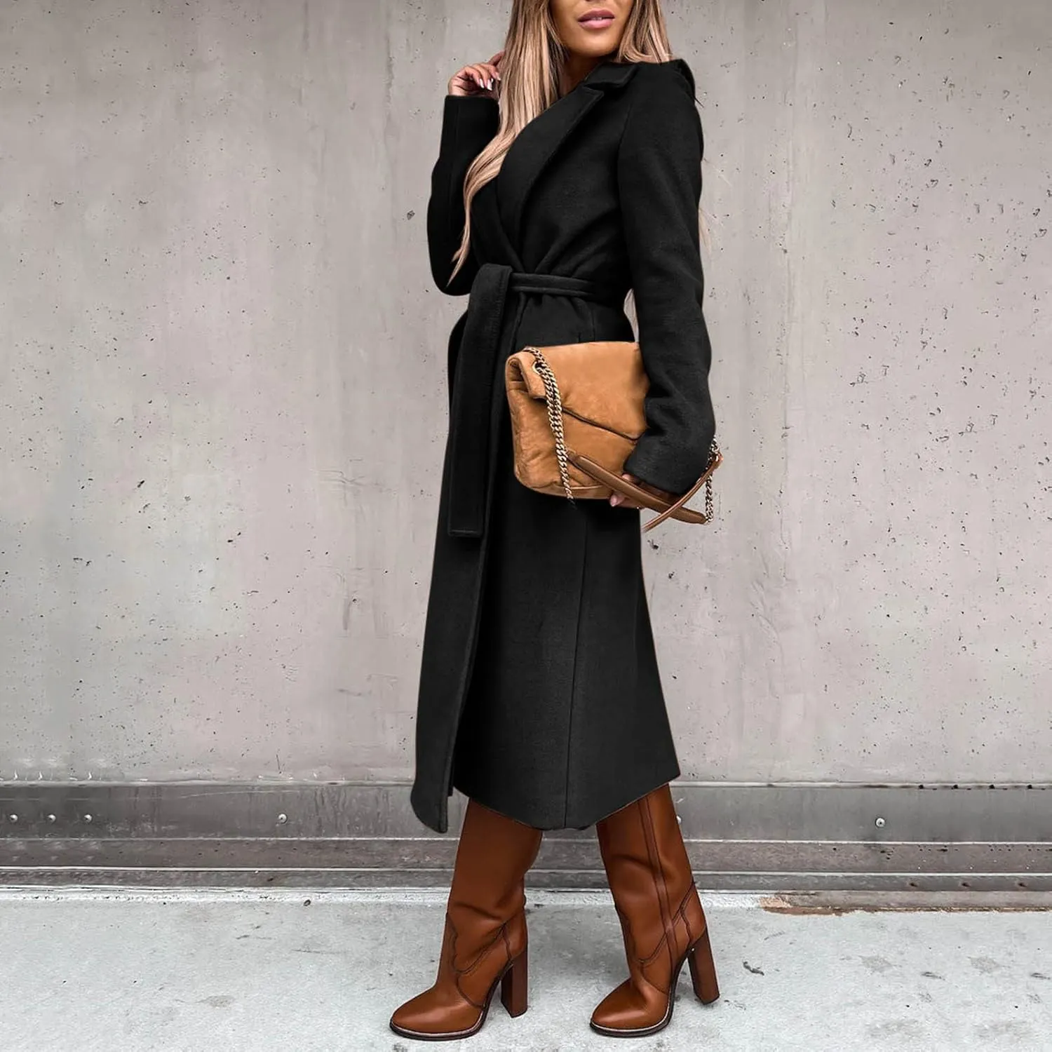 Wool Coats For Women Button Up Pea Coats Tweed Jacket Oversized Cute Cardigan Fall Winter Long Sleeve Jacket Warm Outfits