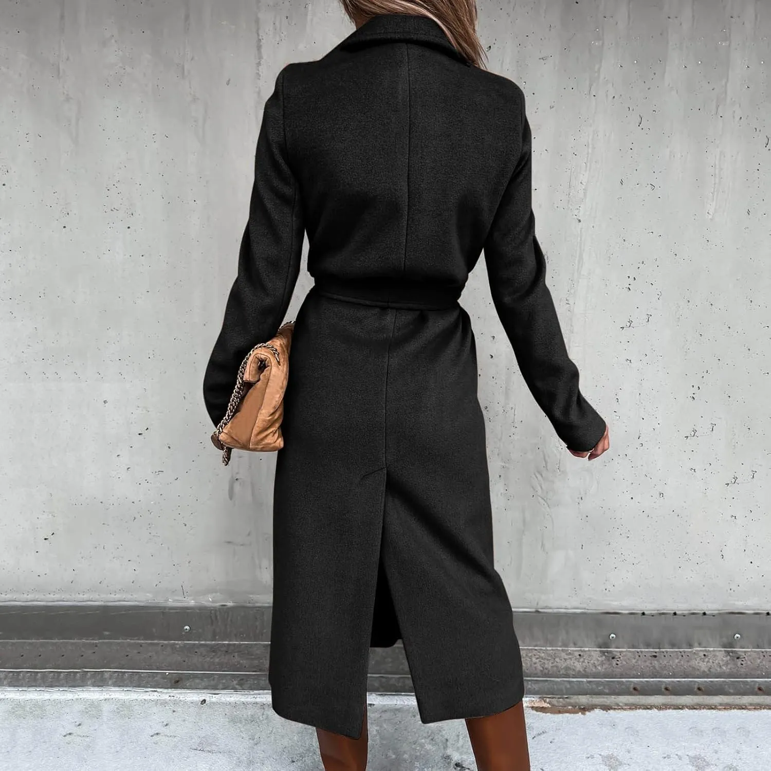 Wool Coats For Women Button Up Pea Coats Tweed Jacket Oversized Cute Cardigan Fall Winter Long Sleeve Jacket Warm Outfits