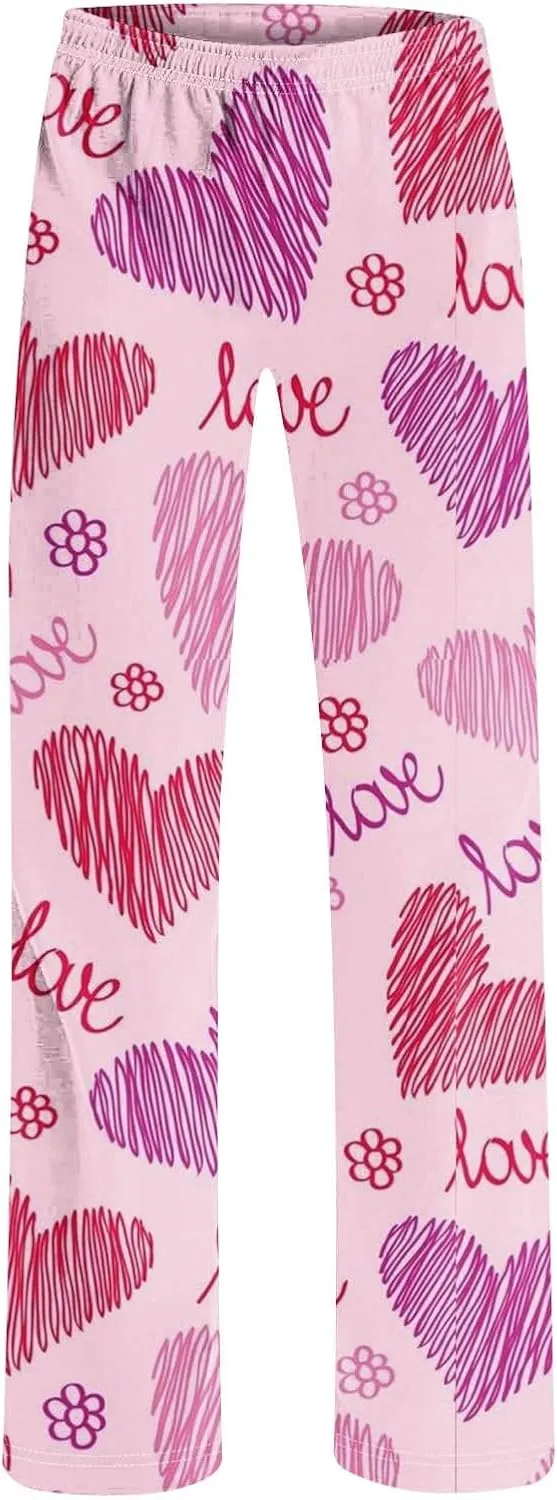 Xiaojmake Womens Cotton Pajama Pants Soft Comfy Pajama Bottoms for Women Cozy Sleep Pj Bottoms Lightweight Lounge Pants